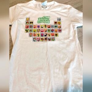 Animal Crossing New Horizons T shirt white small